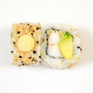 M10. Spicy Shrimp Uramaki (8 stk.)