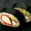 F11. Big Tempura Chicken Futomaki (6 stk.)